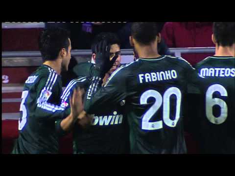 La Liga | Gol de Juanfran (1-2) en el CD Lugo - Real Madrid Castilla | 14-12-2012 | J18