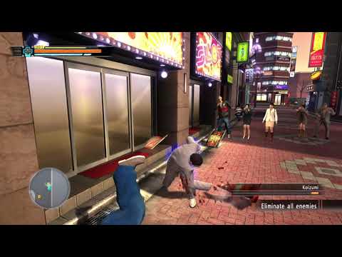 Yakuza 3 remaster fight tutorial