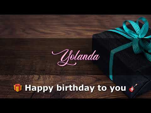YOLANDA Angelclasico HAPPY BIRTHDAY