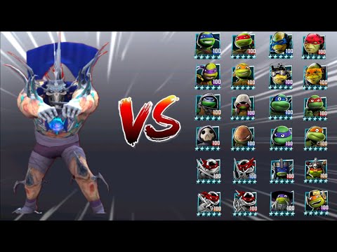Super Shredder vs All Turtles | Teenage Mutant Ninja Turtles Legends