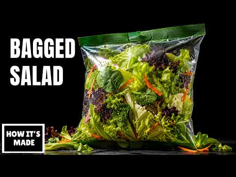 How Bagged Salad Is Made - "Triple-Washed" Doesn't Mean What You Think