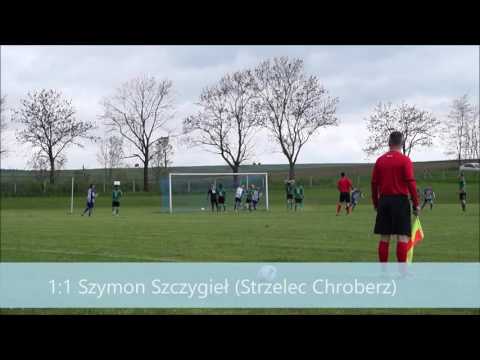 Dwie bramki z meczu Klasy B: Strzelec Chroberz - LKS Bolmin