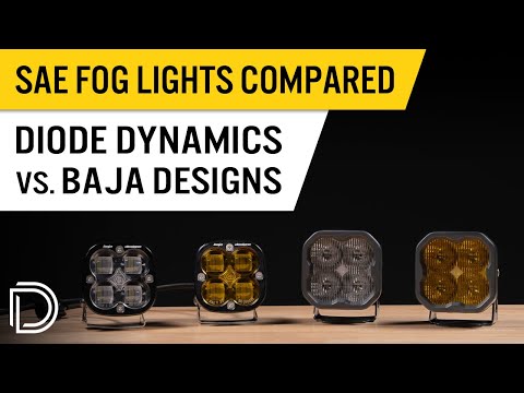 SAE Fog Light Shootout: Diode Dynamics vs. Baja Designs