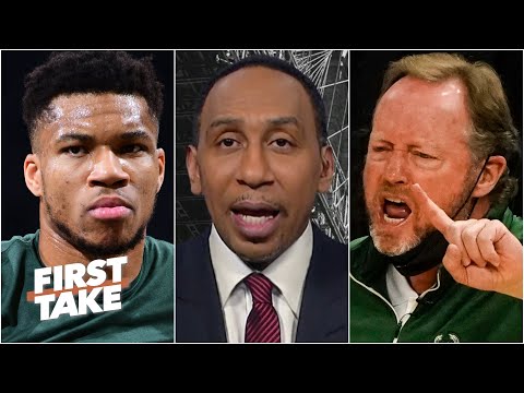 Stephen A. 談公鹿隊的掙扎：總教練 Budenholzer 的飯碗可能不保？| First Take (Stephen A. on the Bucks' struggles: Coach Mike Budenholzer's job could be in trouble | First Take)