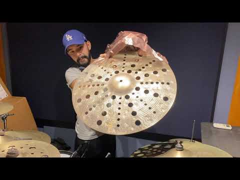 Zildjian 21 inch K Custom Special Dry Trash Crash Cymbal (Unboxing y Sound Test)