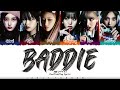 IVE 아이브 Baddie Lyrics Color Coded Han Rom Eng