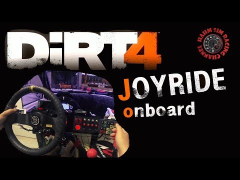 ps4 pro dirt4  joyride  //kit car time attack 2// Seat ibiza kitcar// Wheel cam