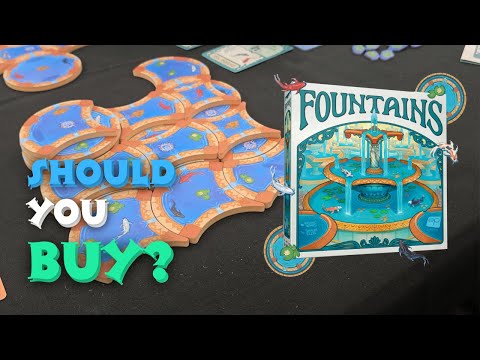 Before You Buy Fountains (The Op) | Tile-Laying Board Game