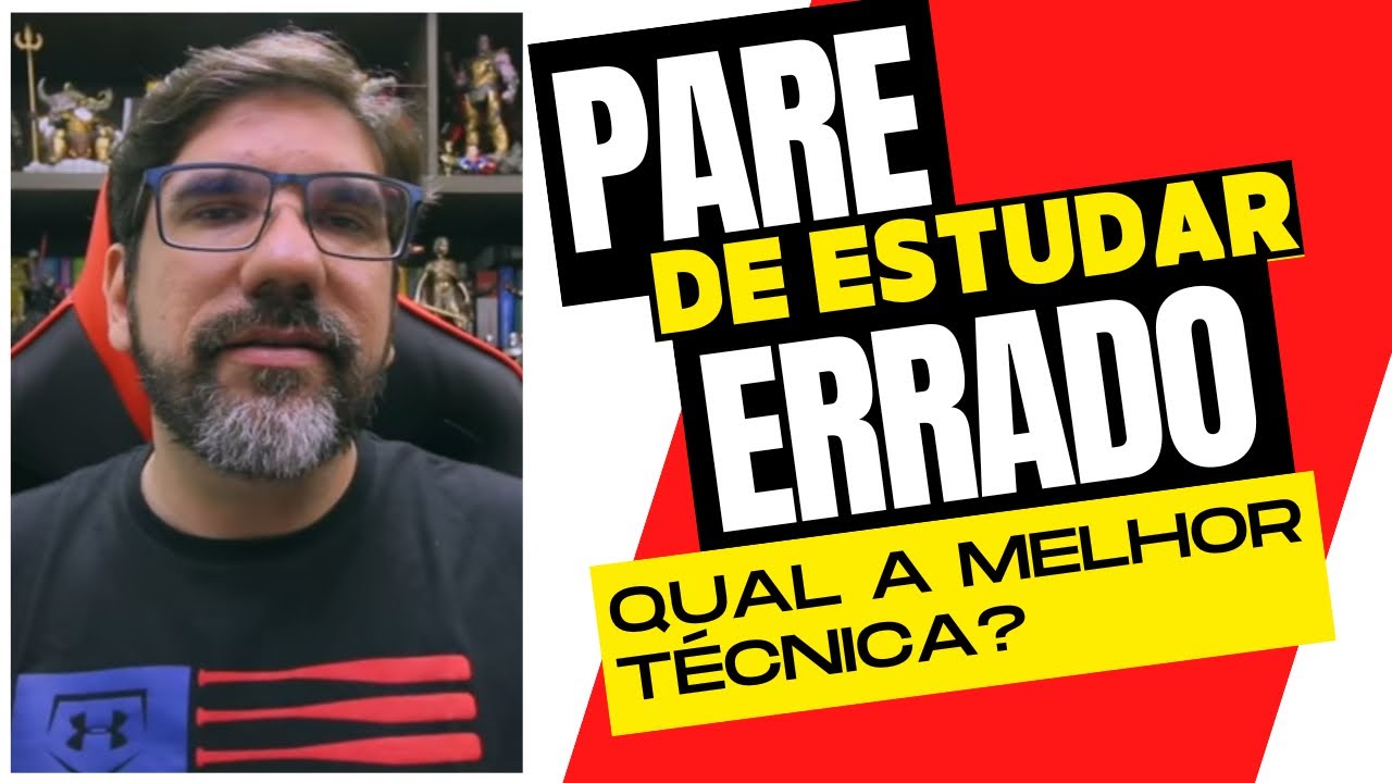🔴😱 RANKING DAS PRINCIPAIS TÉCNICAS DE ESTUDO (SEGUNDO A CIÊNCIA) - QUAL A MELHOR TÉCNICA? 🔴