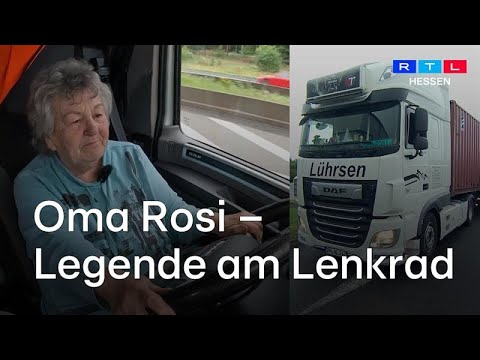 Deutschlands älteste Truckerin: Mit 76 Jahren im LKW unterwegs