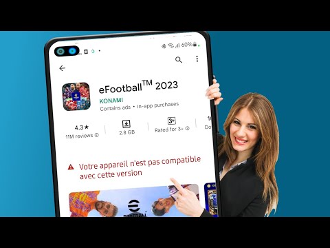 Comment Régler Le Problème eFootball PES 2023 non compatible avec la version de votre téléphone