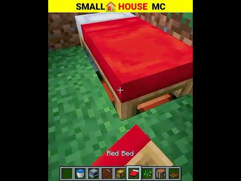 The best house in Minecraft!  small house design minecraft |  #shorts