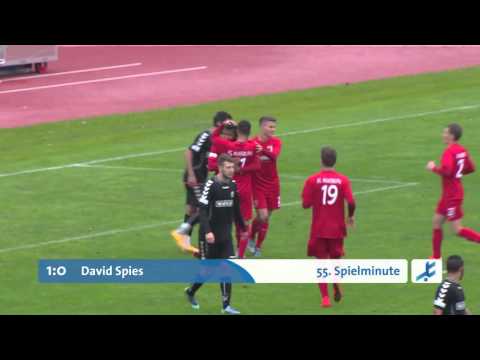 FC Augsburg II - Wacker Burghausen (Regionalliga Bayern 15/16, 14. Spieltag)