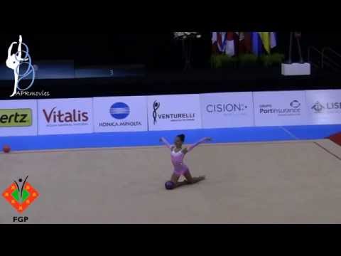 Zhala Piriyeva - AZE - Bola (Ball) - Junior - Final - IT of Lisbon 2014