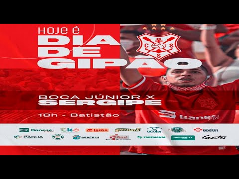 Boca Júnior 0 x 6 Sergipe | Lances | Sergipão 2022