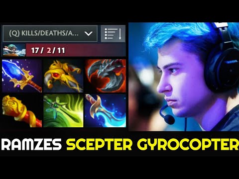 Ramzes666 Gyrocopter Full Slotted Carry with Scepter Dota 2