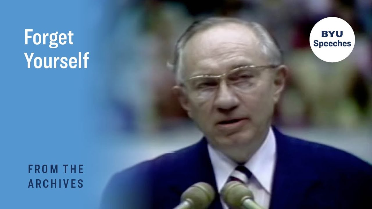 Forget Yourself | Gordon B. Hinckley