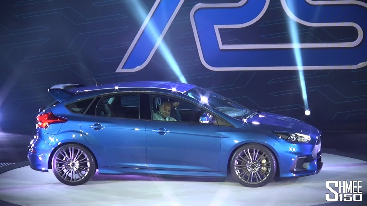 WORLD PREMIERE: Ford Focus RS 2016 - Ken Block on Stage