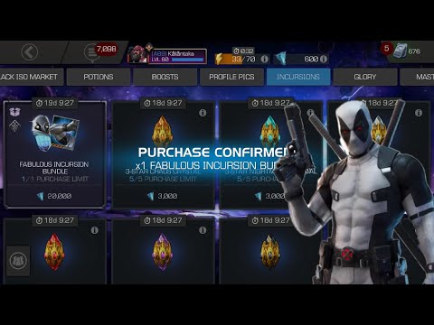 Fabulous Incursion Bundle Opening! will we get platpool Parts or same as all goldpool opening goes!