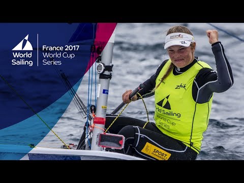 Full Laser Radial Medal Race from World Cup Series Hyères 2017