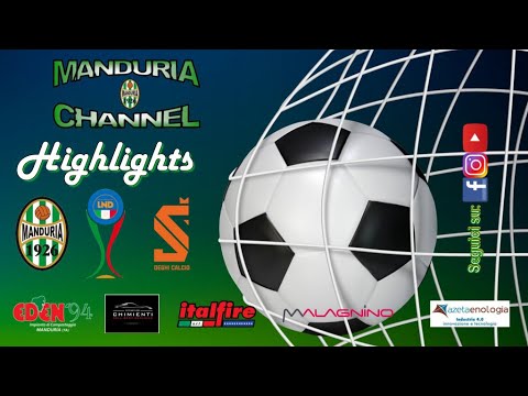 Highlights UG Manduria Sport - Deghi Calcio Ritorno Coppa Italia 27/9/2020