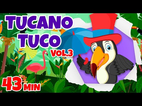 Tucano Tuco Vol. 3 - Giramille 43 min | Desenho Animado Musical