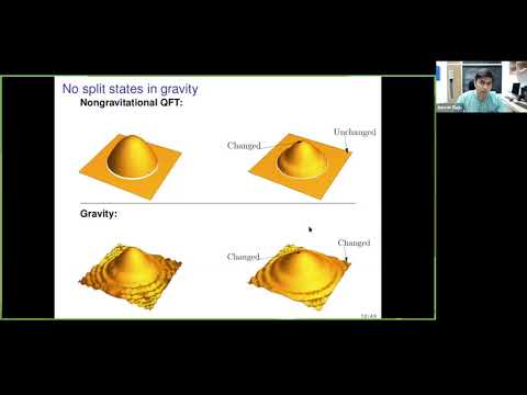 Failure of the Split Property in Gravity and the Information Paradox - Suvrat Raju