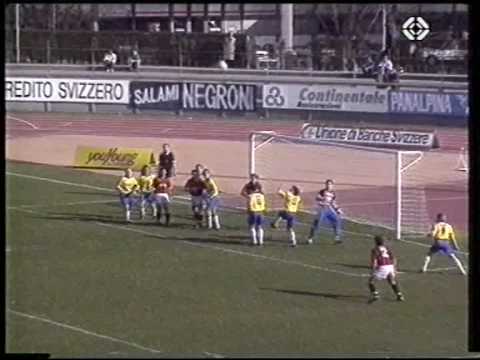 Chiasso - La Chaux-de-Fonds 4-2 ('91-'92, LNB)