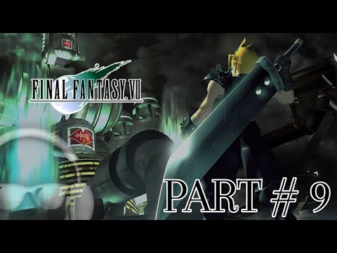 Final Fantasy VII (7)  - Full Game Letspay Part 9 - Shinra Building Infiltration!