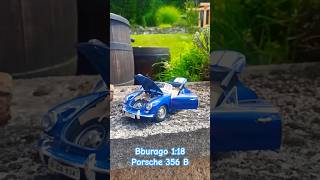 Kovový Model Bburago 1:18 - Porsche 356 B (1961)
