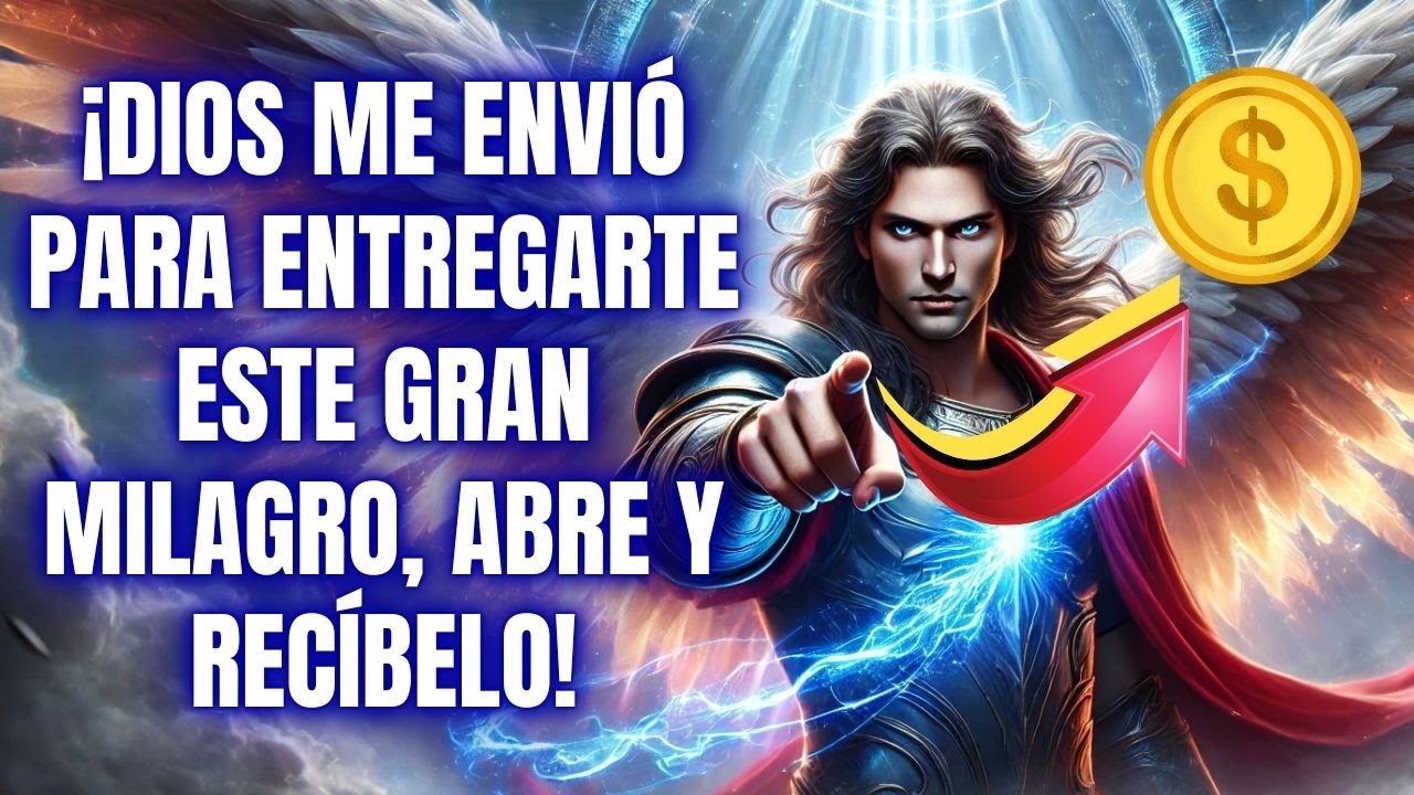 ¡ABRE URGENTE! DIOS ACABA DE ENVIAR UN GRAN MILAGRO AHORA