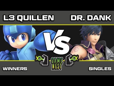 Game Nest Smash It Up: L3 | Quillen (Mega Man) vs Dr. Dank (Dr. Mario) - Winners Round 2