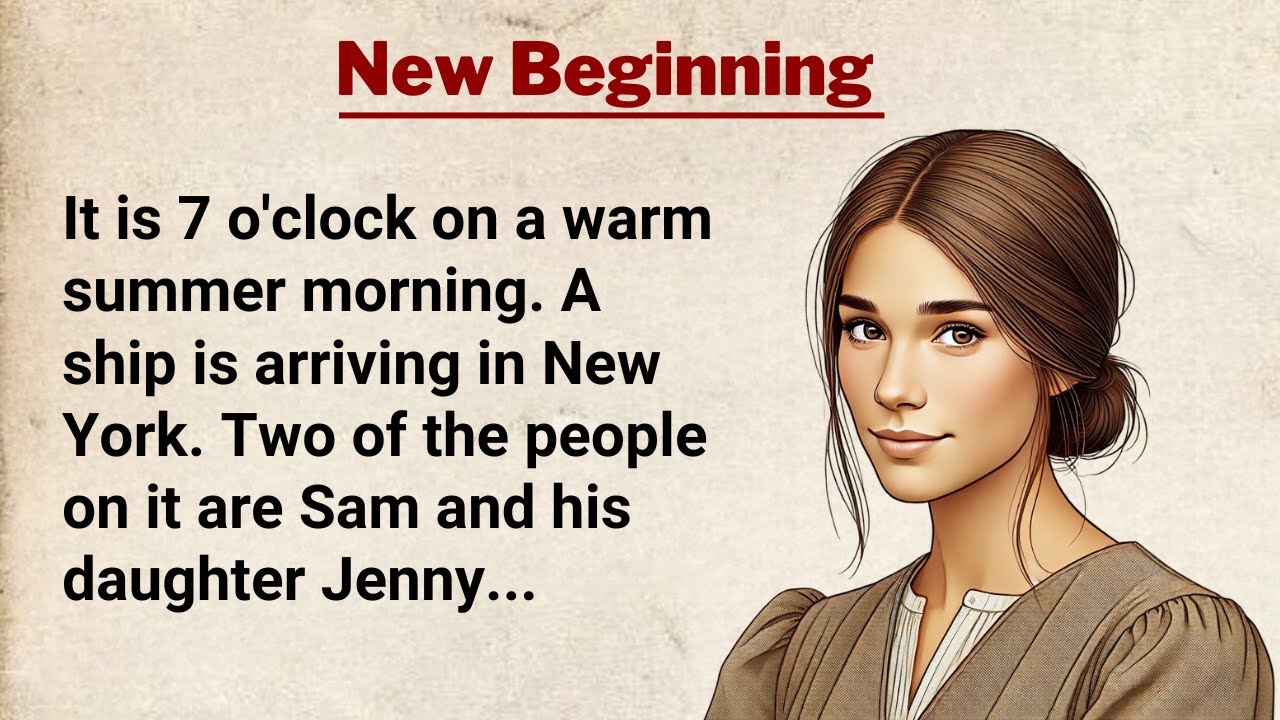 Learn English Through Story Level 3 ⭐ English Listening Practice | New Beginning