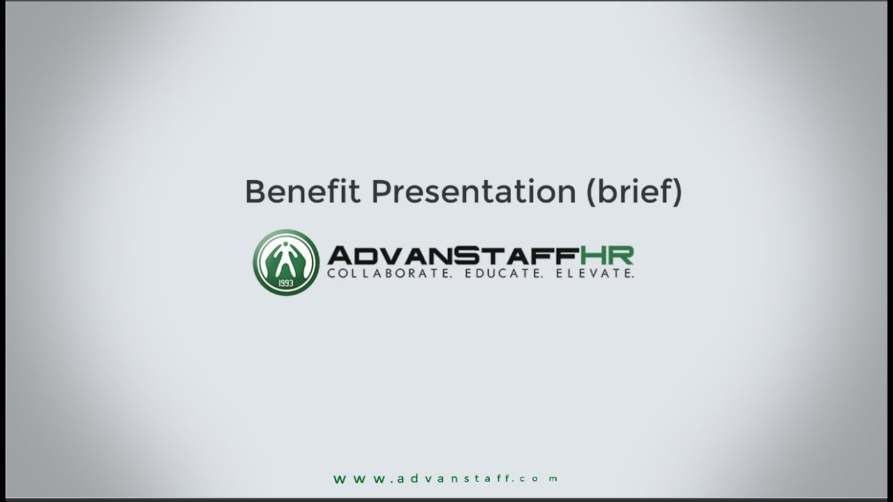 Benefit Basics - brief