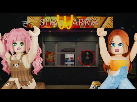 DALAWANG NOOB NA DUWAG NAG TINDA NG SHAWARMA  | ROBLOX Shawarma Kiosk
