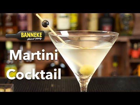 Martini Cocktail - Gin Cocktail selber mixen - Schüttelschule by Banneke
