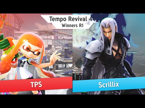 Tempo Revival 44 - Scrillix (Sephiroth) Vs. TPS (Inkling) - WR1 - Smash Ultimate