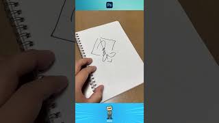 【Photoshop 初心者講座】アナログサインの切り抜き方#shorts