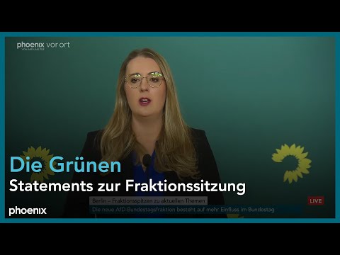Fraktionssitzungen: Statement von Katharina Dröge und Britta Haßelmann | 24.02.25