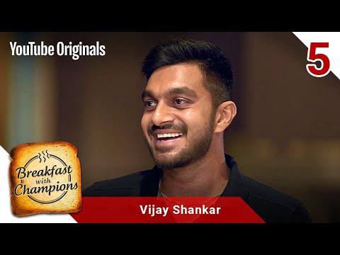 Episode 5 | Vijay Shankar | Breakfast with Champions Season 6