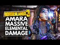 Borderlands 3 Best Builds | Amara Massive Elemental Damage Mayhem 3 Build