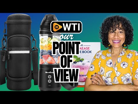 Portable Blender with Insulated Carrying case - WTI product video review
