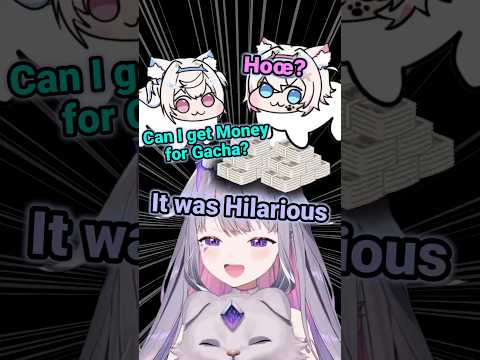 Biboo Saw Fuwawa Begging for Gacha Money While Mococo Holds the Wallet! [Hololive | Bijou FUWAMOCO]