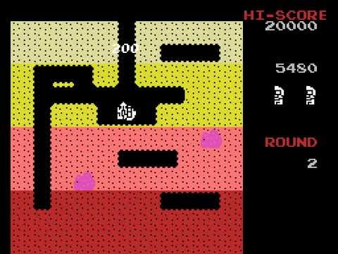 Dig Dug (1984, MSX, NAMCO)