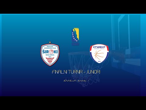 HKK Široki  - SKK Student - Igokea - FINALNI TURNIR JUNIORI - 2023/2024