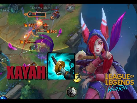 DOMINATING WITH XAYAH STORMRAZOR VS CAITLYN | GAMEPLAY (BUILD & RUNES) | WILD RIFT