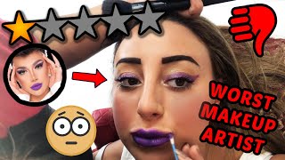 i went to the WORST RATED SALON in my city for a FULL makeover 🤮
