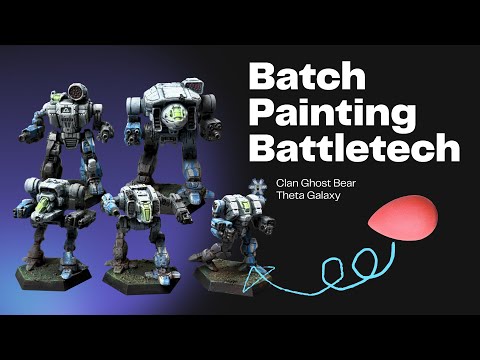 Batch Painting Made Easy: The Sponge Method for Entire Lance/Star