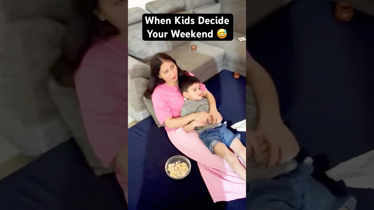 Weekend plans? Decided by my little one ❤️ Movie, popcorn aur peace ❤️🧿#weekend