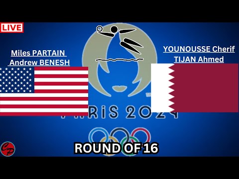 2024 PARIS OLYMPICS QATAR CHERIF/AHMED vs USA PARTAIN/BENESH MENS BEACH VB QUARTERS LIVE GAME CHAT